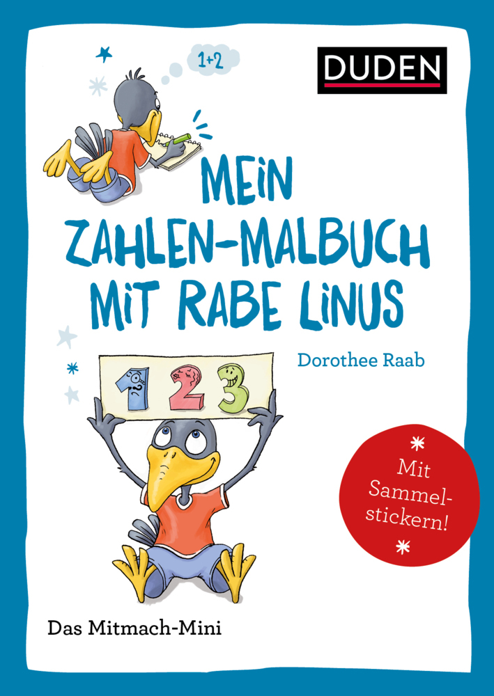 Mein Zahlen-Malbuch mit Rabe Linus main product photo