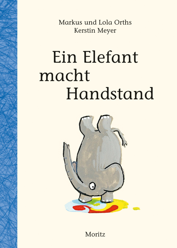 Ein Elefant macht Handstand main product photo