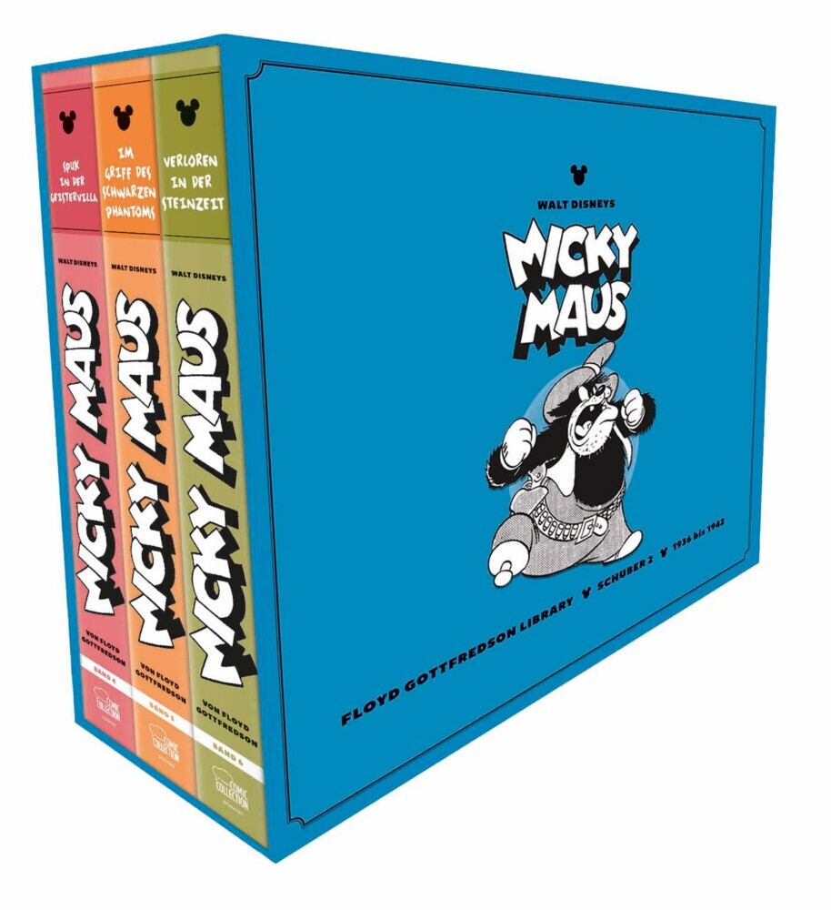 Floyd Gottfredson Library - Im Griff des Schwarzen Phantoms main product photo