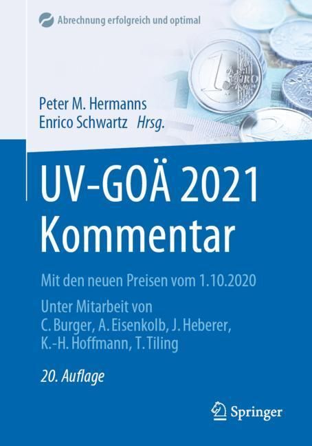 UV-GOÄ 2021 Kommentar main product photo
