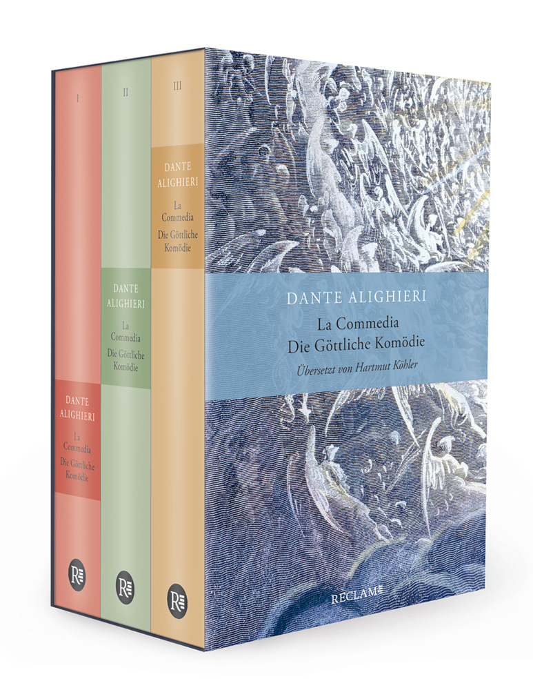 La Commedia / Die Göttliche Komödie, 3 Bde. main product photo