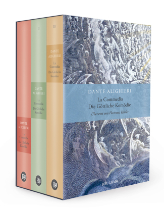 La Commedia / Die Göttliche Komödie, 3 Bde.