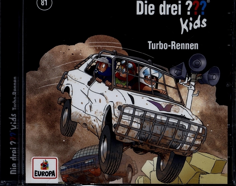 Die drei ??? Kids Turbo-Rennen, 1 Audio-CD main product photo