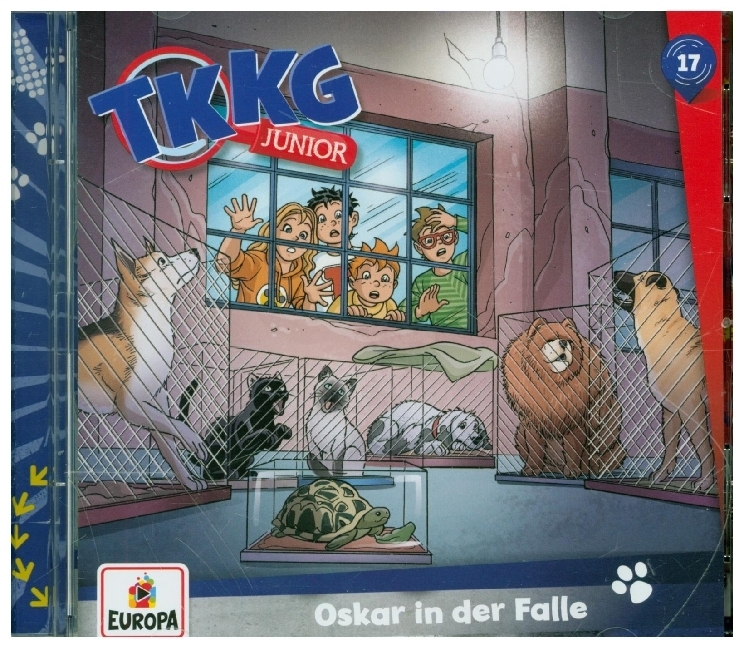 TKKG Junior - Oskar in der Falle, 1 Audio-CD main product photo