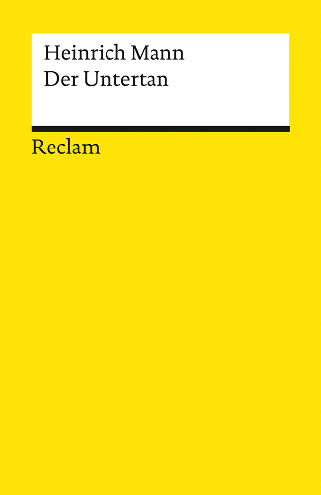 Der Untertan. Roman main product photo