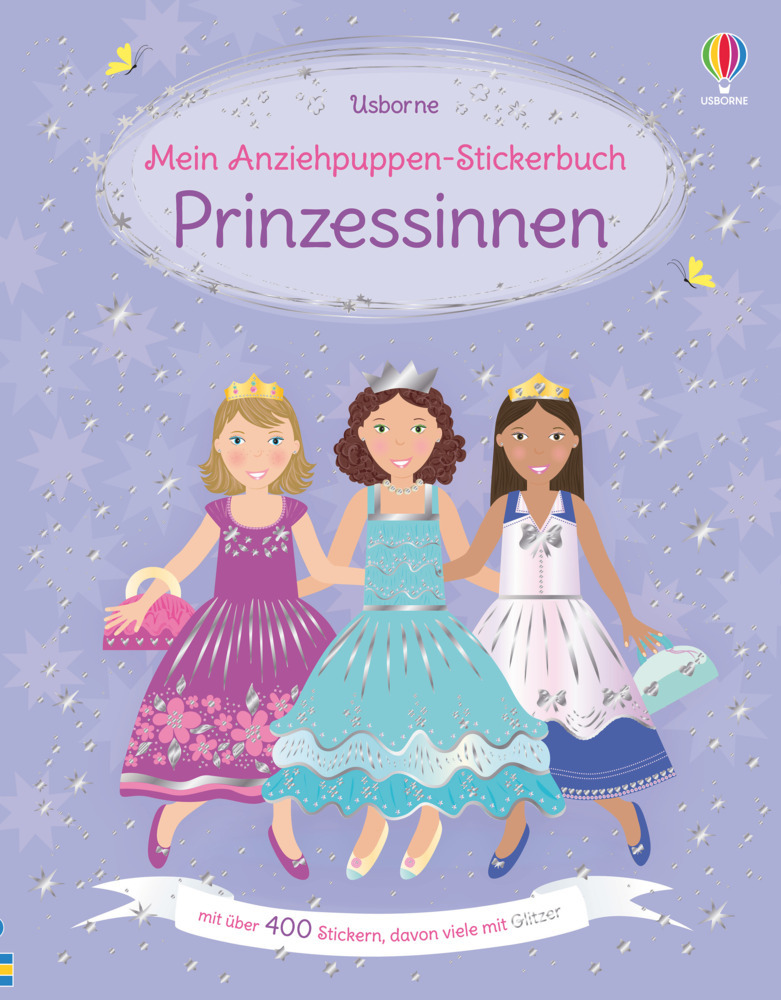 Mein Anziehpuppen-Stickerbuch: Prinzessinnen main product photo