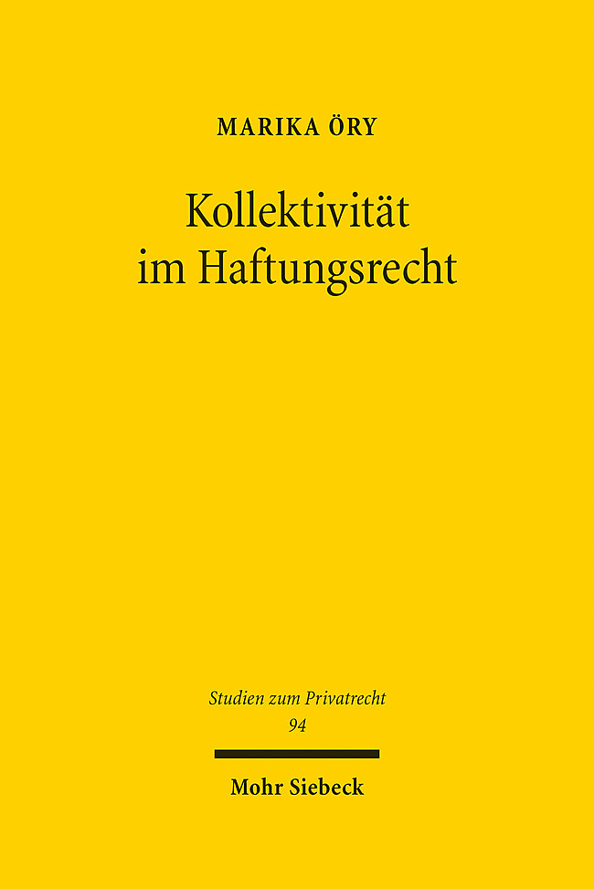 Kollektivität im Haftungsrecht main product photo