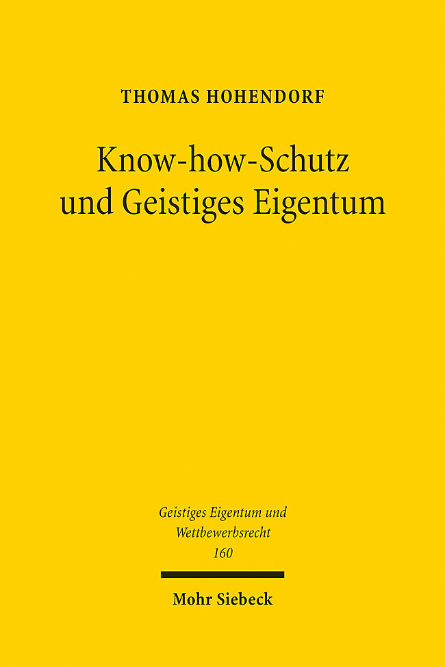 Know-how-Schutz und Geistiges Eigentum main product photo