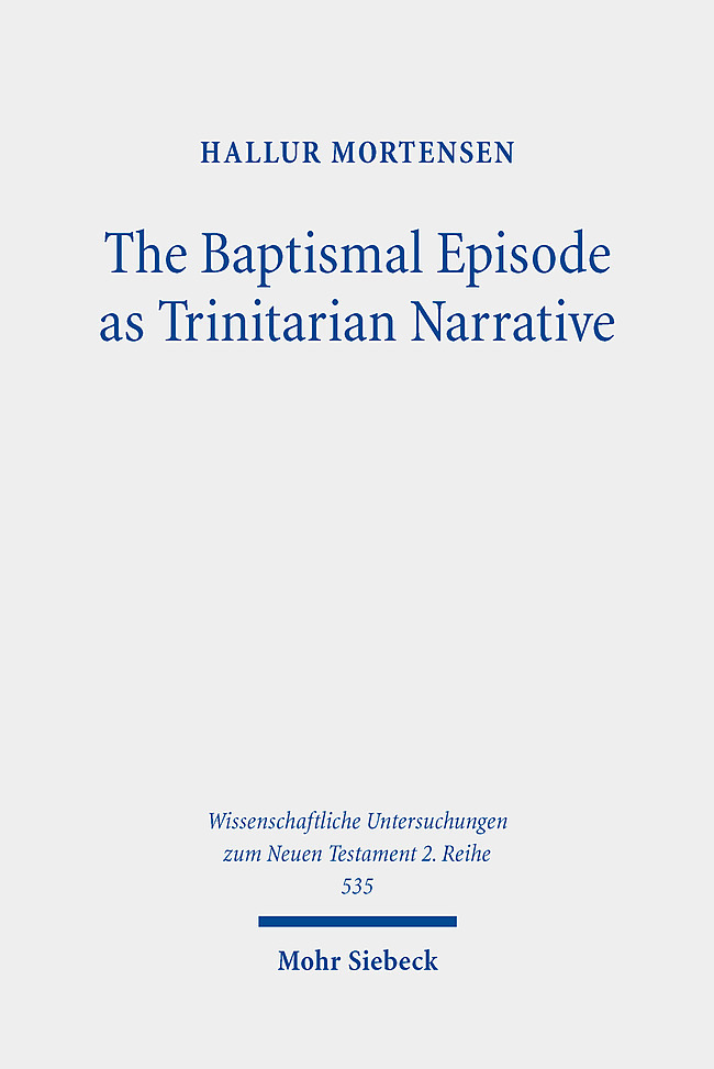 The Baptismal Episode as Trinitarian Narrative main product photo