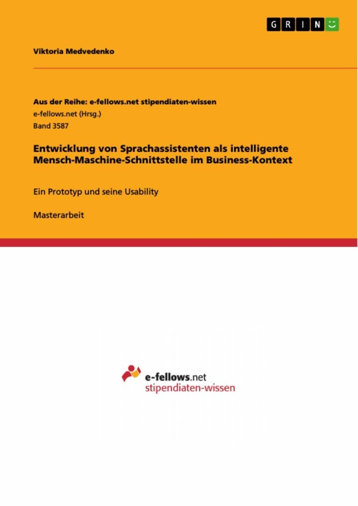 Entwicklung von Sprachassistenten als intelligente Mensch-Maschine-Schnittstelle im Business-Kontext main product photo