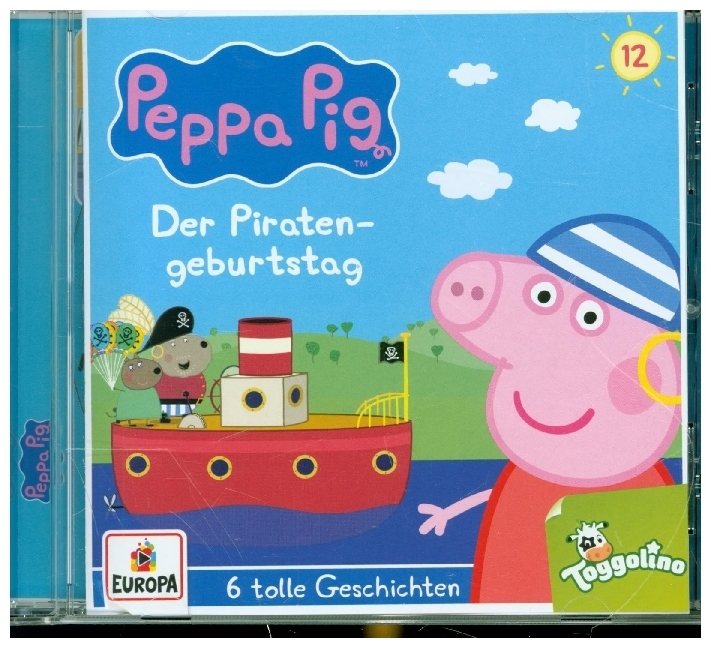 Peppe Pig Hörspiele - Der Piratengeburtstag (und 5 weitere Geschichten), 1 Audio-CD, 1 Audio-CD main product photo