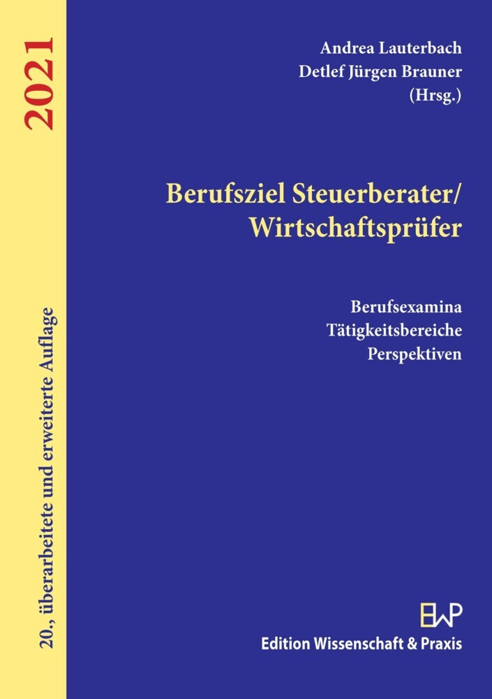 Berufsziel Steuerberater/Wirtschaftsprüfer 2021 main product photo