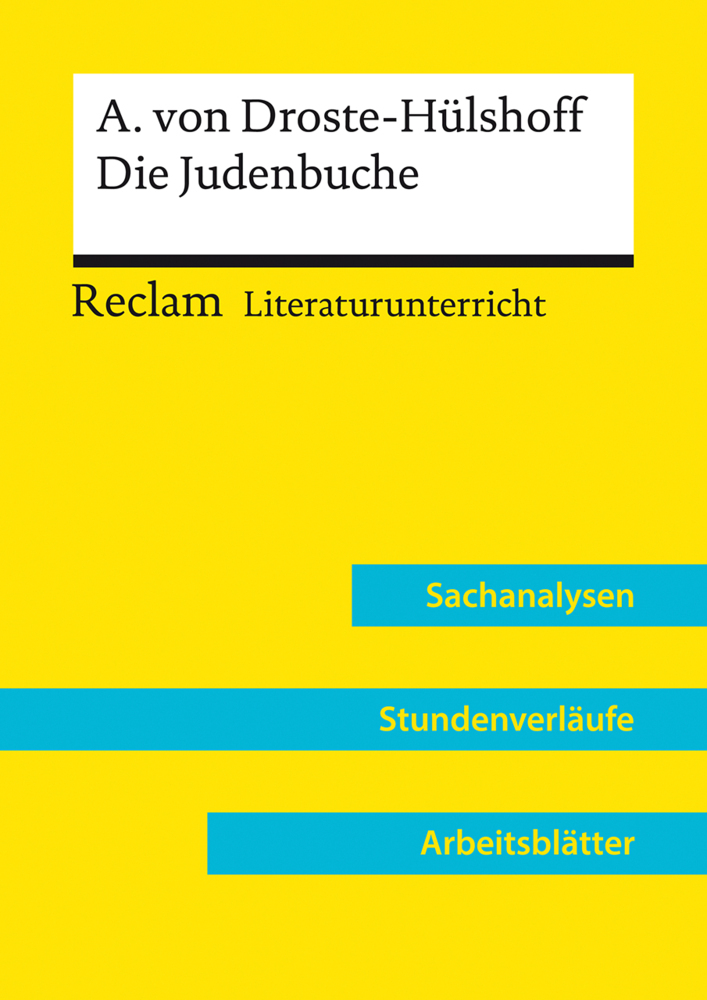 Annette von Droste-Hülshoff: Die Judenbuche (Lehrerband) | Mit Downloadpaket (Unterrichtsmaterialien) main product photo