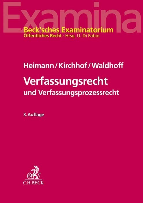Verfassungsrecht und Verfassungsprozessrecht main product photo