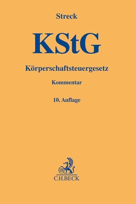 Körperschaftsteuergesetz main product photo