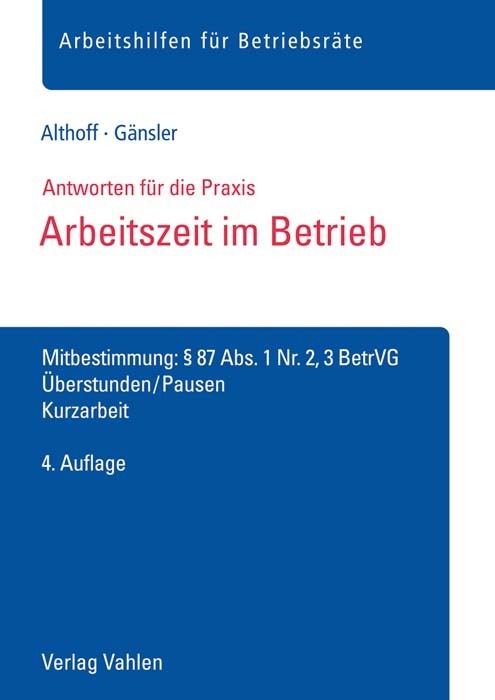 Arbeitszeit im Betrieb main product photo