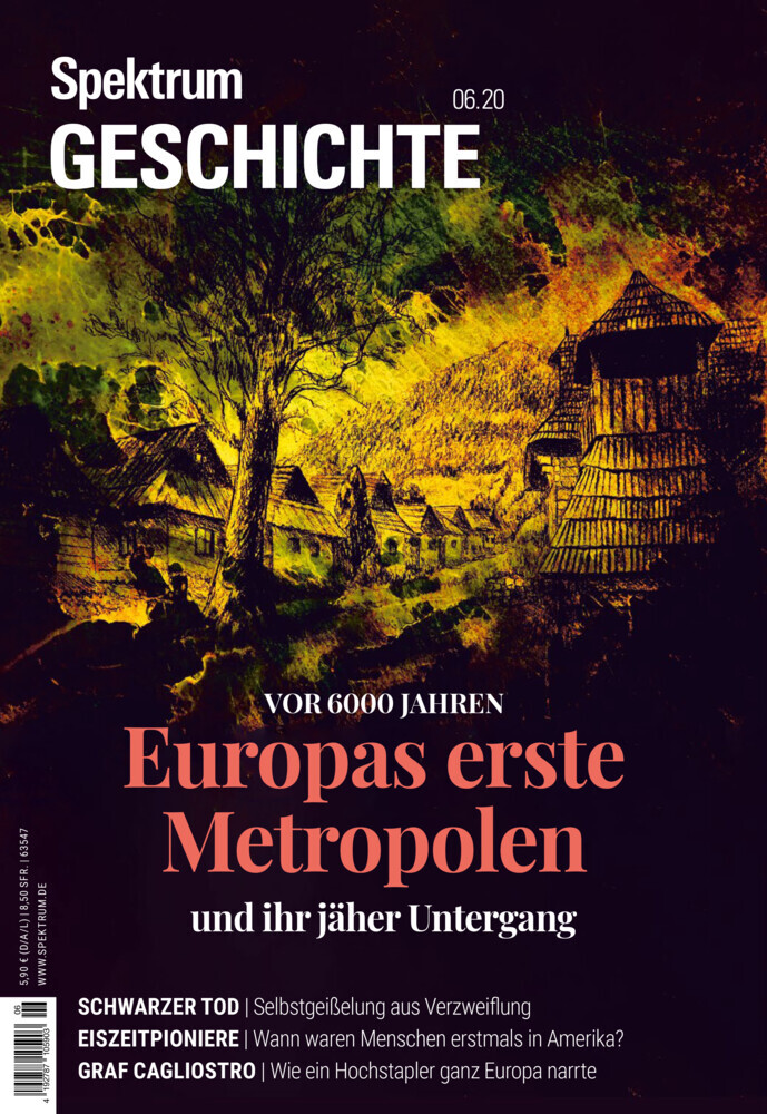 Spektrum Geschichte - Europas erste Metropolen und ihr jäher Untergang main product photo