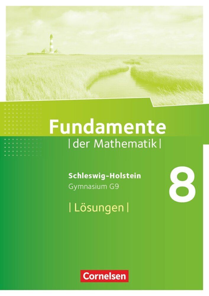 Fundamente der Mathematik - Schleswig-Holstein G9 - 8. Schuljahr Lösungen zum Schülerbuch main product photo