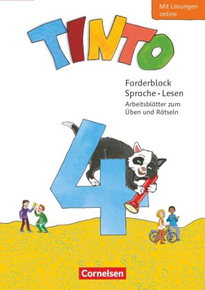 Tinto Sprachlesebuch 2-4 - Neubearbeitung 2019 - 4. Schuljahr Forderblock Sprache und Lesen - Arbeitsblätter zum Üben und Rätseln mit Lösungen