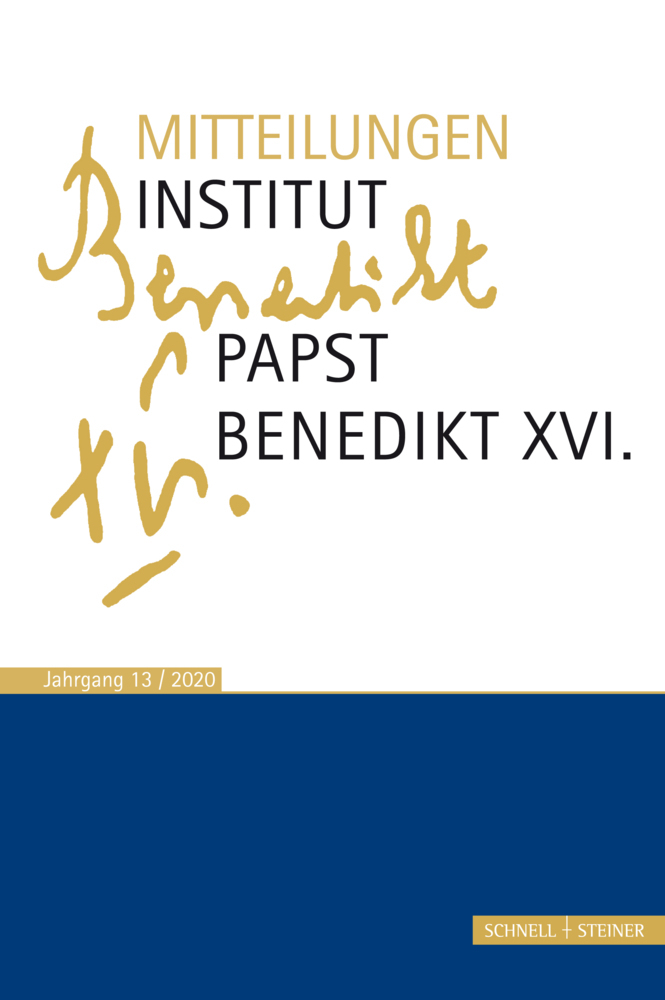 Mitteilungen Institut Papst Benedikt XVI. main product photo