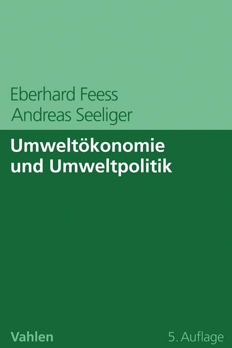 Umweltökonomie und Umweltpolitik main product photo