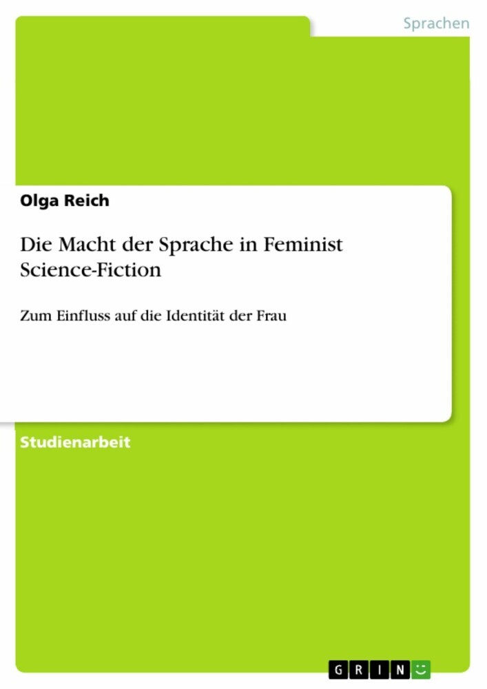 Die Macht der Sprache in Feminist Science-Fiction main product photo