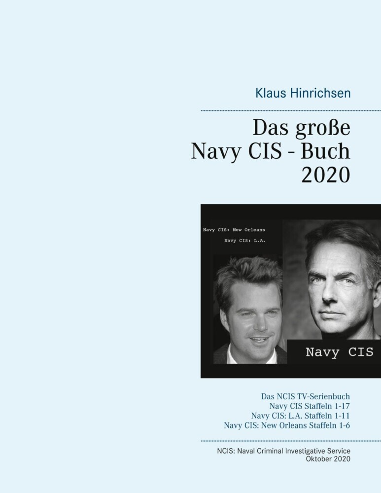 Das große Navy CIS - Buch 2020 main product photo