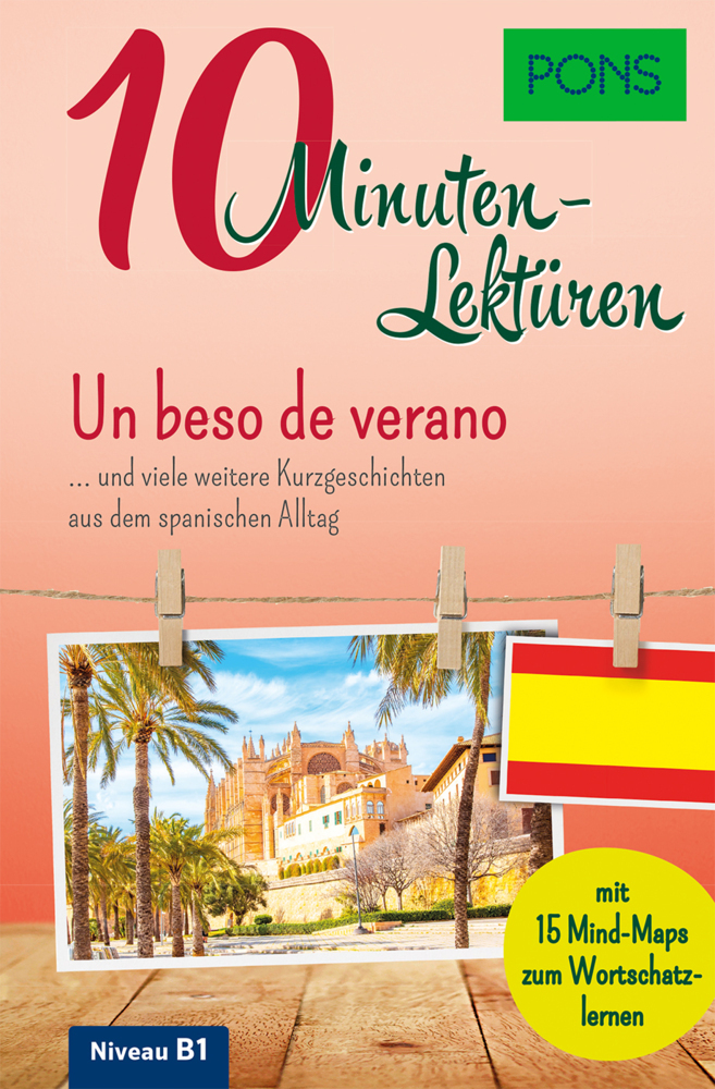 PONS 10-Minuten-Lektüren Spanisch B1 - Un beso de verano main product photo