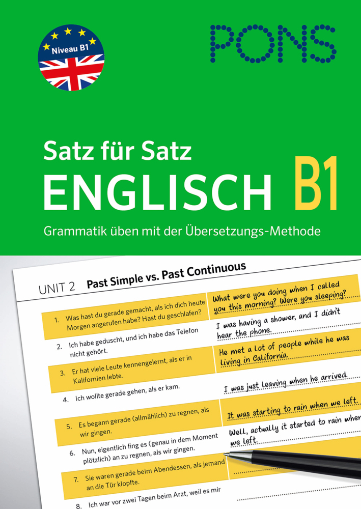 PONS Satz für Satz Englisch B1 main product photo