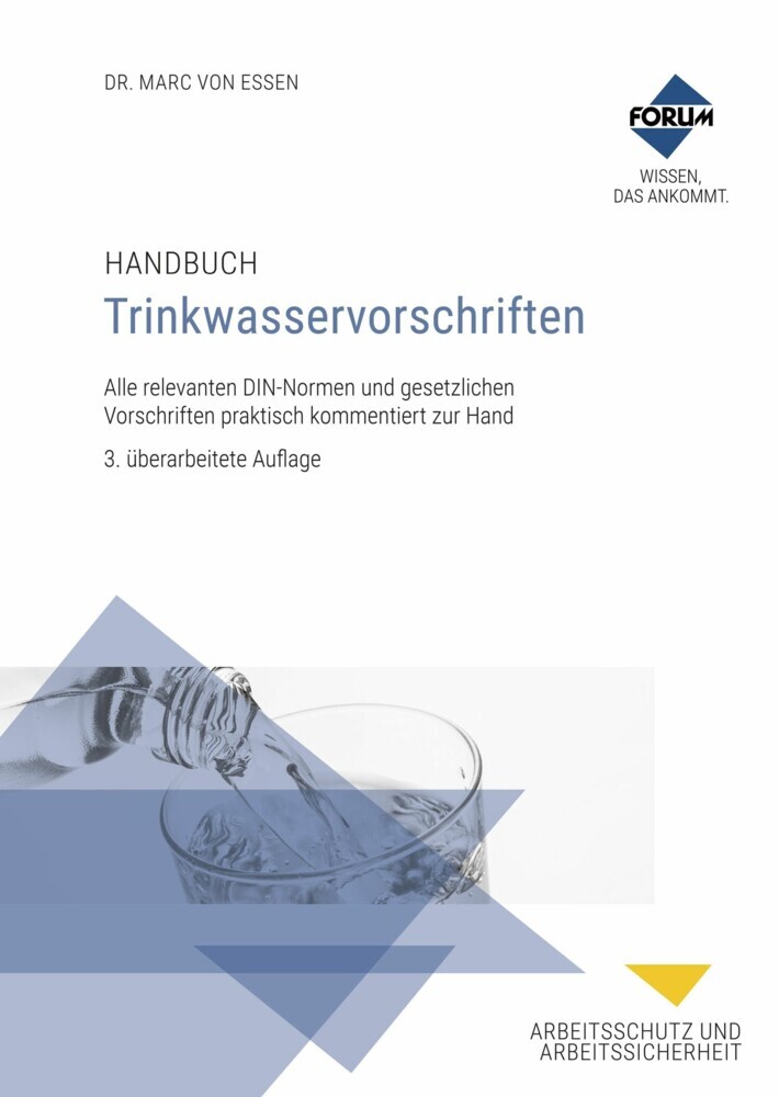 Handbuch Trinkwasservorschriften main product photo