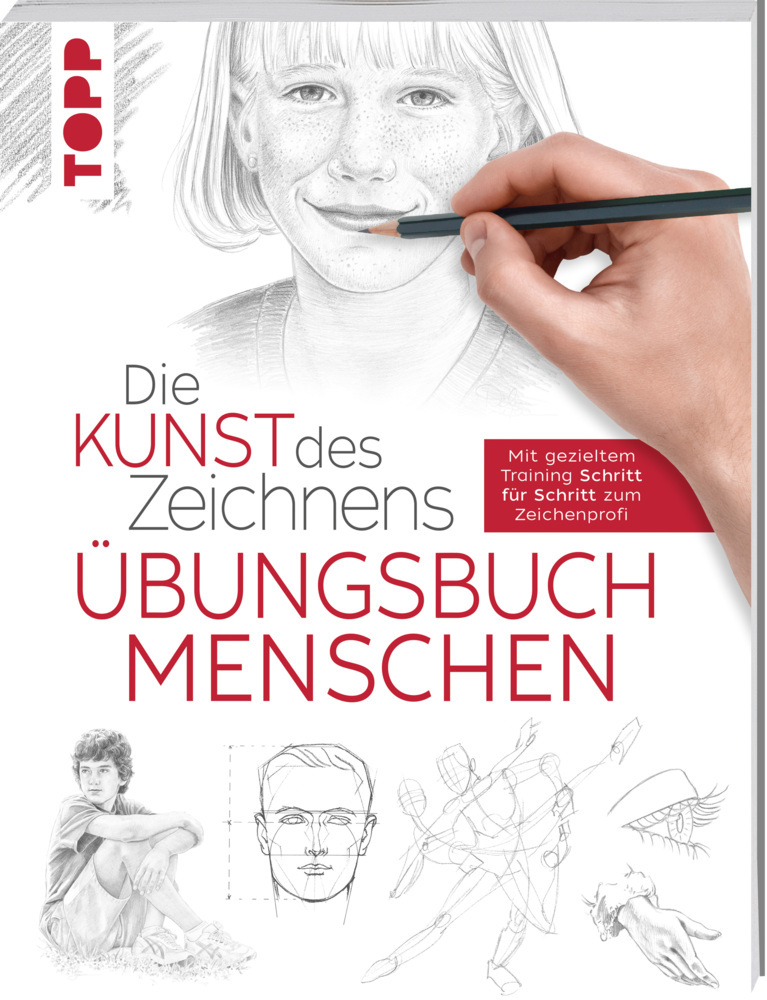 Die Kunst des Zeichnens - Menschen Übungsbuch main product photo