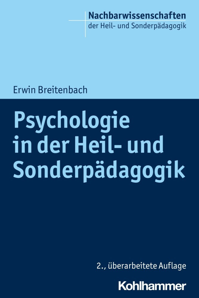 Psychologie in der Heil- und Sonderpädagogik main product photo