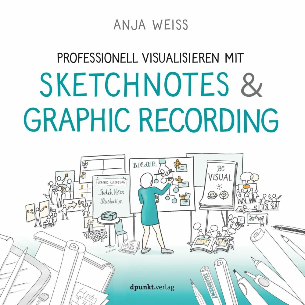 Professionell visualisieren mit Sketchnotes & Graphic Recording main product photo