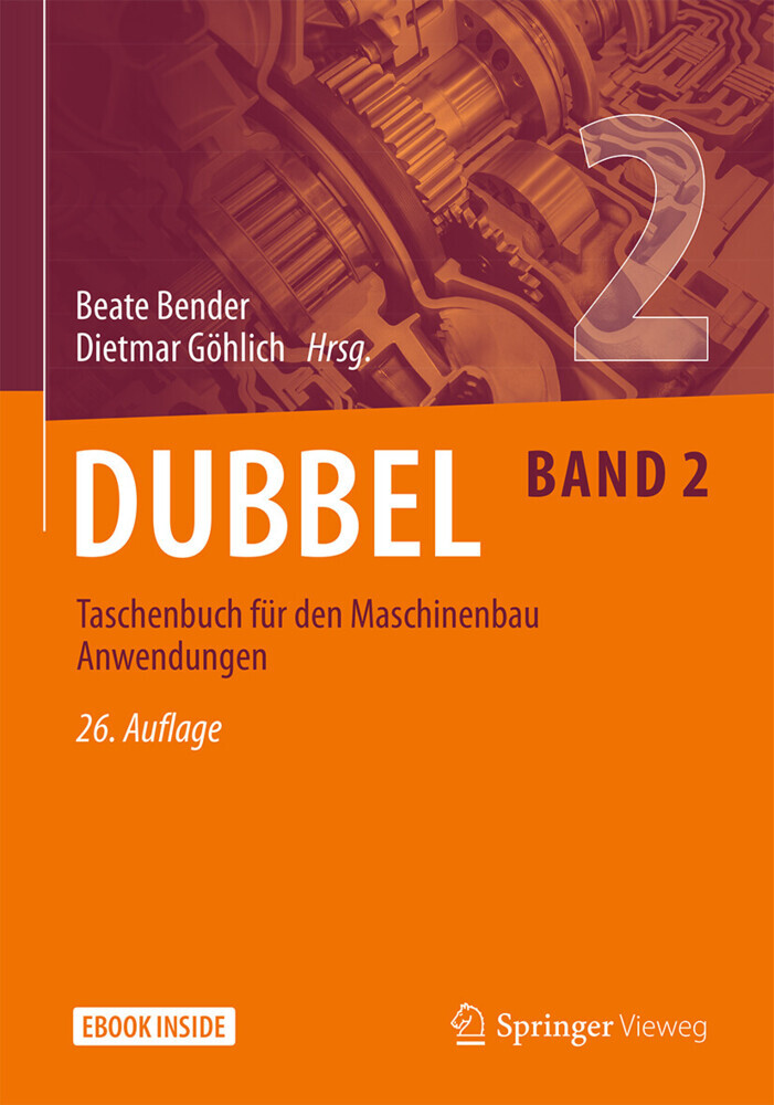 Dubbel Taschenbuch für den Maschinenbau 2: Anwendungen main product photo