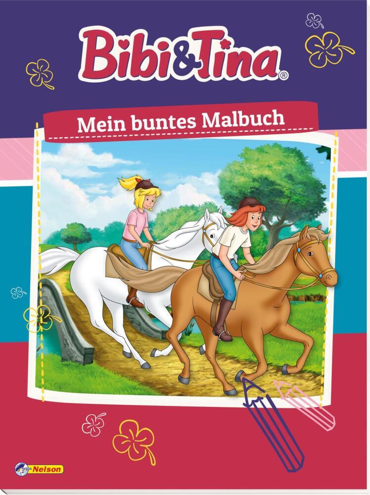 Bibi & Tina: Mein buntes Malbuch main product photo