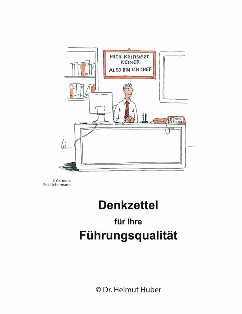 Denkzettel für Ihre Führungsqualität main product photo
