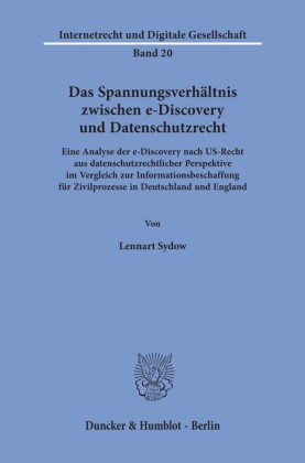 Das Spannungsverhältnis zwischen e-Discovery und Datenschutzrecht.