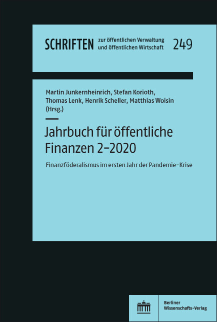 Jahrbuch für öffentliche Finanzen 2-2020 main product photo