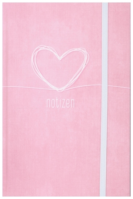 Trendstuff Notizbuch A6+ kariert mit Gummiband sortiert main product photo