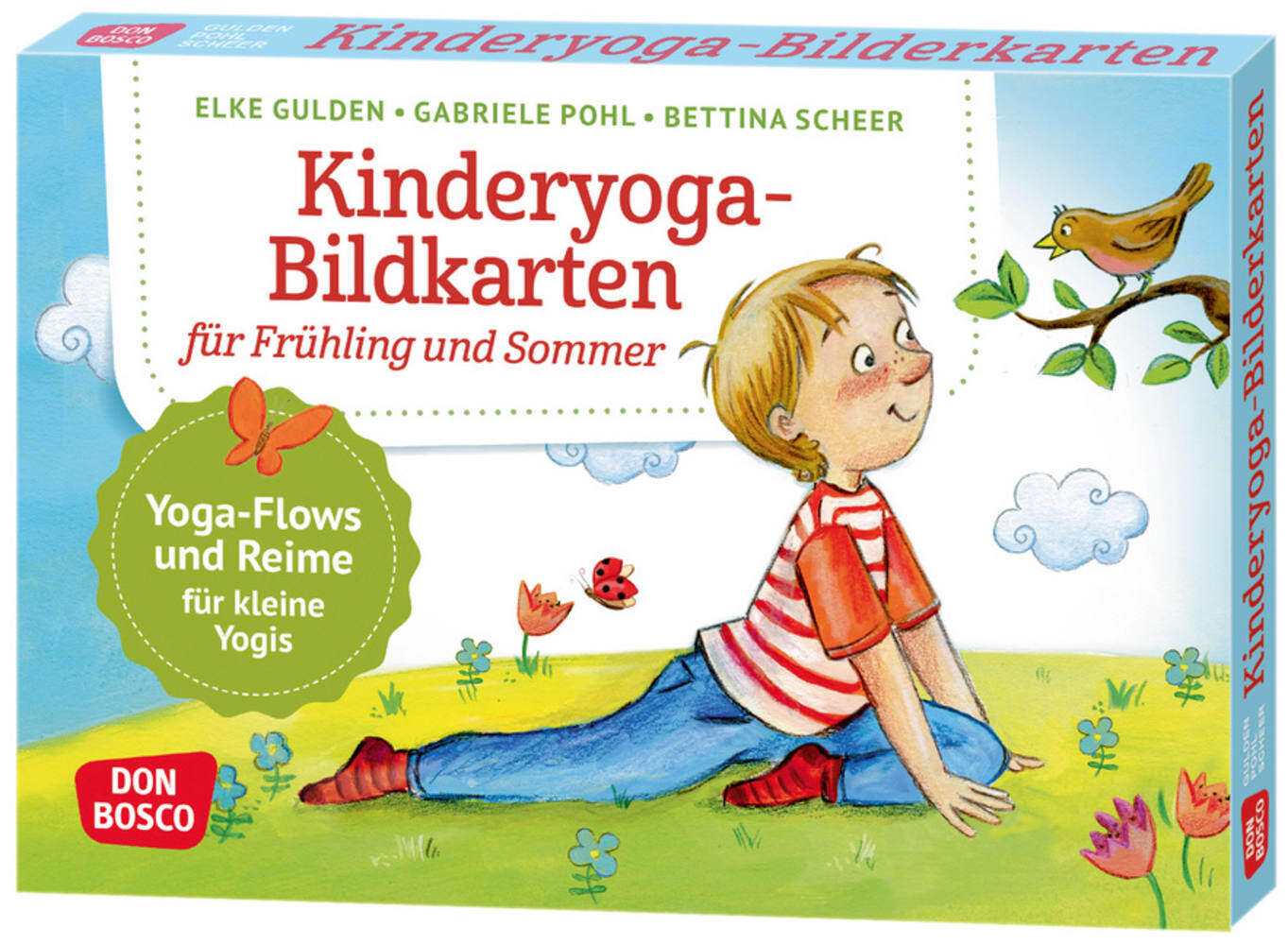 Kinderyoga-Bildkarten für Frühling und Sommer main product photo