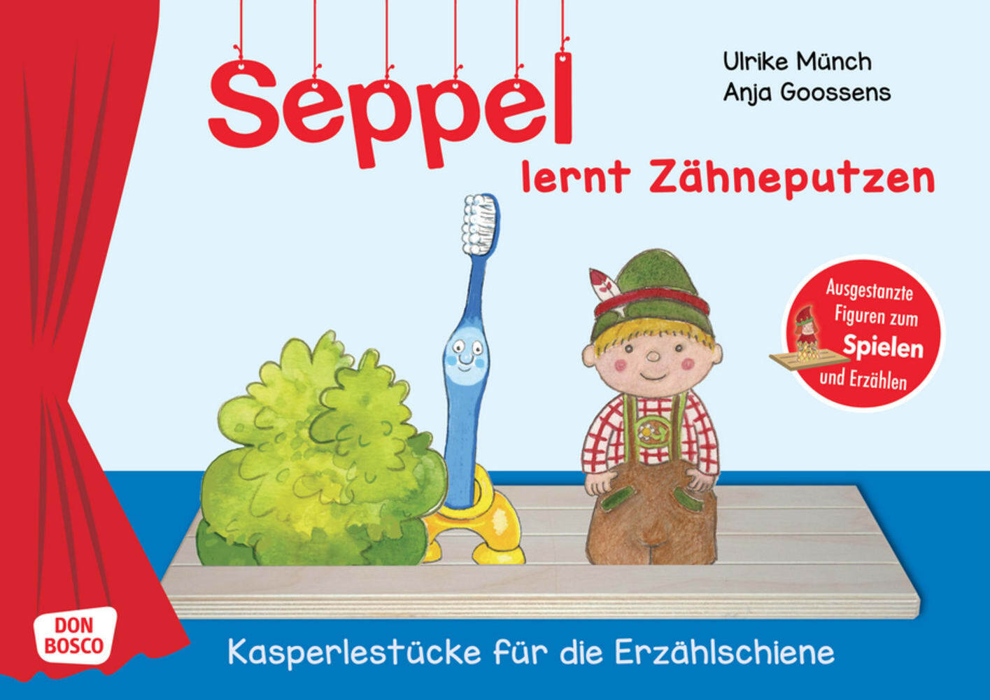 Seppel lernt Zähneputzen. Erzählschienen-Figurenset, m. 1 Beilage main product photo