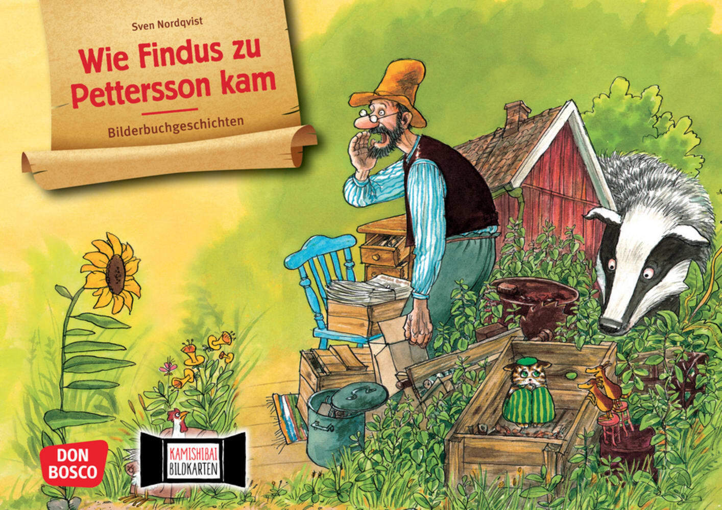 Wie Findus zu Pettersson kam. Kamishibai Bildkartenset main product photo