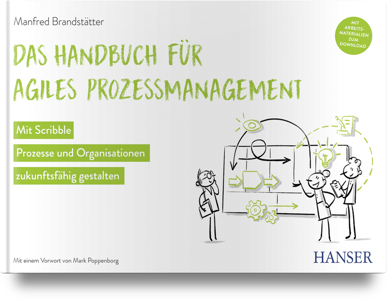 Das Handbuch für agiles Prozessmanagement main product photo
