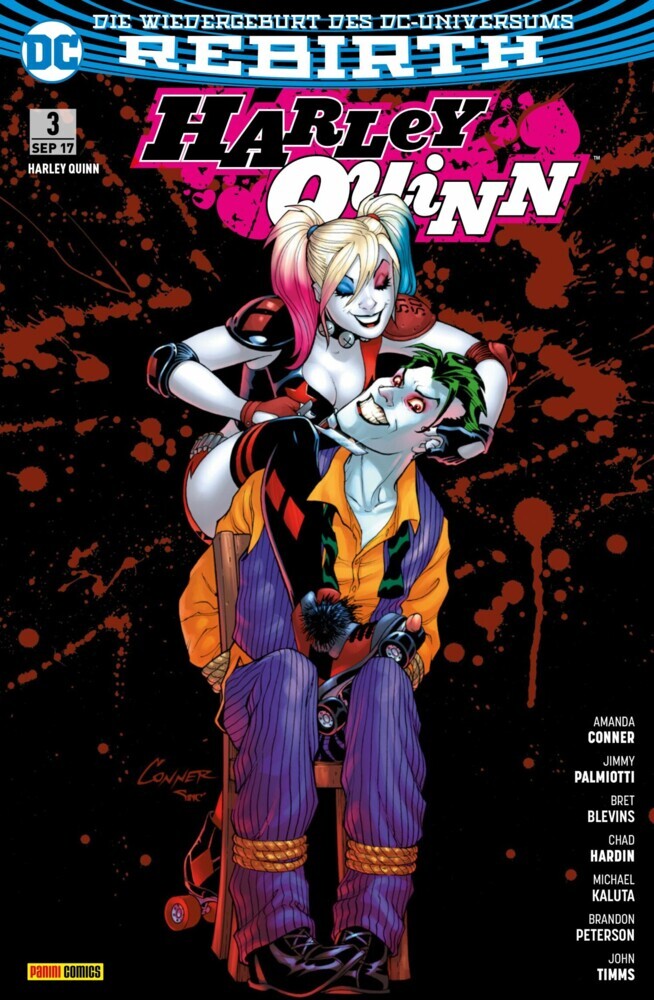 Harley Quinn - Rebirth, Band 3 (2. Serie) - Liebesgrüße von Joker main product photo
