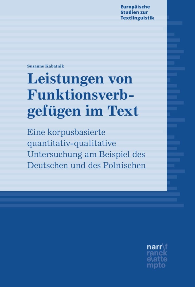 Leistungen von Funktionsverbgefügen im Text main product photo