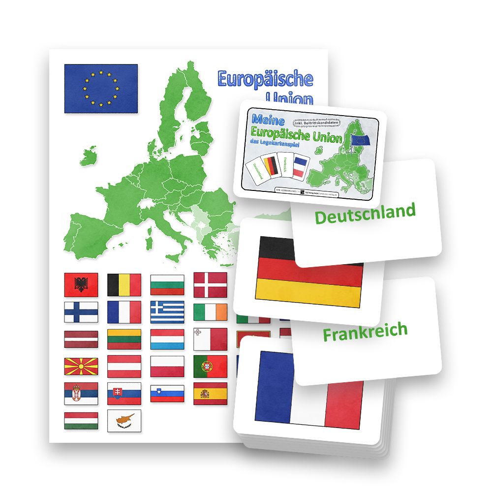 Meine Europäische Union-Legespiel (inkl. Beitrittskandidaten) main product photo