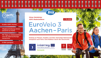 ADFC-Radreiseführer Eurovelo 3 Aachen - Paris, 1:75.000, wetter- und reißfest, GPS-Tracks zum Download, E-Bike geeignet
