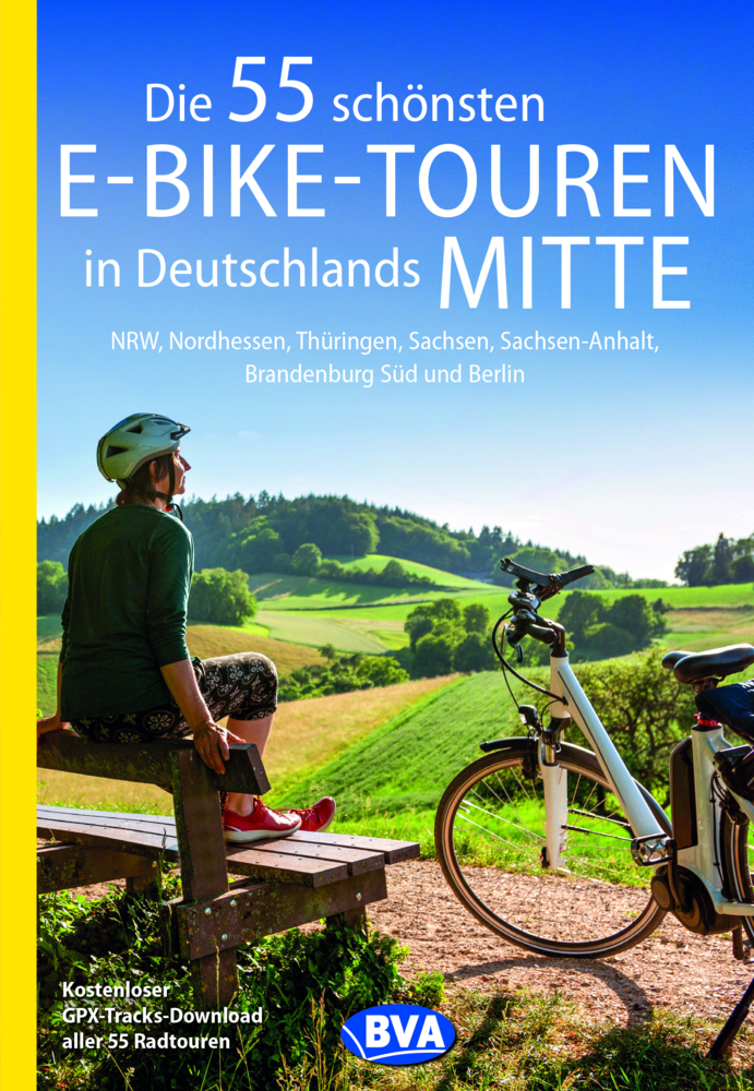 Die 55 schönsten E-Bike-Touren in Deutschlands Mitte main product photo