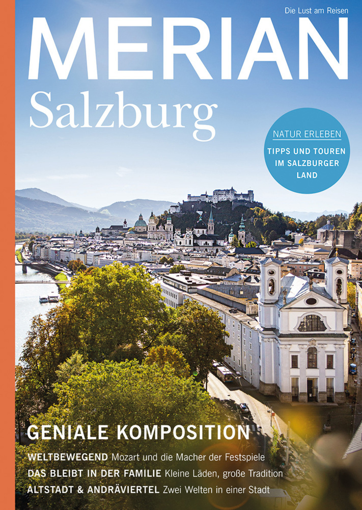 MERIAN Magazin Salzburg 02/21 main product photo