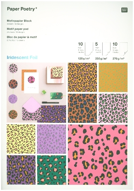 Motivpapierblock Acid Leo FSC MIX main product photo